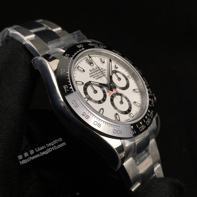 勞力士男士手錶 Rolex迪通拿新品 灰白金迪 玫瑰金迪 黃金迪 餘文樂同款 熊貓迪全新升級版腕表  gjs2292